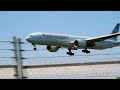 Pair of Air Canada 77W 08L Arrivals at Vancouver - YVR | C-FIVQ & C-FIVS