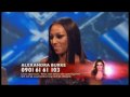 The X Factor 2008 - Week 8 - Alexandra Burke - Toxic (First song)