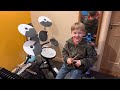 Believer - Imagine Dragons drum cover (by a 7 yr old)