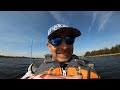 Splashing My New Old Town Big Water Kayak.  #fishing #viral #fishingvideo #kayakfishing #oldtown