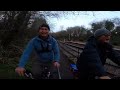 Brompton bikes touring and camping from Bristol to Bath, England