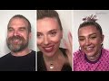 Funniest Black Widow interview clips with Scarlett Johansson, Florence Pugh & David Harbour