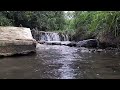 River Sounds With Water Fall - 2 Hours Long Relaxing - Nature Video - Relax - Sleep