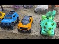 Mega RC Trucks RC Heavy Haulage RC Car Transport RC Traktor Volvo Lesu BL71 RC Wheel Loader Dozer!!