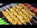 Turkish Chicken Shish Kebab - Succulent Chicken Skewers | ASMR COOKING