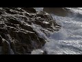 Animated seas & Hundreds of mini waterfalls on the rock of Rinsey Cornwall