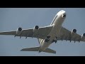 PLANESPOTTING FROM LONDON HEATHROW AIRPORT - RW09R Departures - Myrtle Avenue - 11th May 2024 - 4K