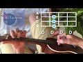 adventure time theme song // ukulele tutorial