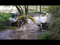 It Was A Really Big Dam - Beaver Dam Removal With An Excavator No.86