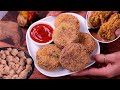 Soya Cutlet - Crispy Meal Maker Snack in 30 Mins | Healthy Instant Filling Snack Soya Vadi Cutlet