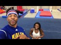 Simone Biles tries to be a Globetrotter! | Harlem Globetrotters