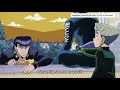 Josuke falls out of the Window