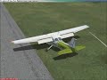 cessna 172 landing with 90 knot tailwind
