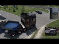Transporting Heavy - Concrete Beams | ETS 2 | Logitech G29 + Shifter ( Sim Dashboard ) Gameplay...