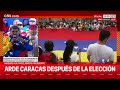 MARCHA OPOSITORA en VENEZUELA tras el RESULTADO ELECTORAL