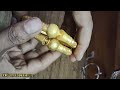 How to make gold Bala muk // 22k gold jewellery making