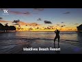 Coach Teekay: Maldives beach resort_4k view