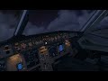 FSX: Swiss Airbus A320 Dusk Departure from Zurich