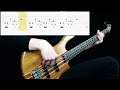 Rage Against The Machine - Guerrilla Radio (Bass Cover) (Play Along Tabs In Video)