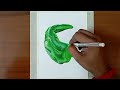 Realistic Colour Pencil & Brush Pen Drawing 