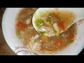 Chicken Vegetables Soup - Winter special