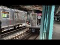 MTA NYC Subway: R160 (F) Train #9313 and NIS R160 #9828/#9717 @ West 8 Street-NY Aquarium