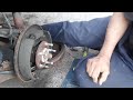 How to installed wheel stud using sliding hammer व्हील स्टड कैसे लगाएं