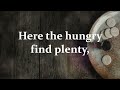 Come to the Feast | Bob Hurd | Five Loaves & Two Fishes | Catholic Hymn w/Lyrics | (Ven al Banquete)