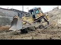 LALAMBOT ANG LUPA PAG BOLDOZER NA ANG BUMIRA (walang matigas sa BOLDOZER)#excavation