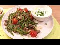 Delicious Green Bean Pan with Harissa - Low Carb and quickly to prepare