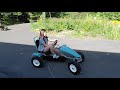 Father daughter project…. Full-sized BERG Pedal Kart brought back to life!  SO COOL !!!