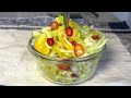 Eat cabbage salad for dinner every day and you'll lose belly fat! Spicy cabbage recipe!