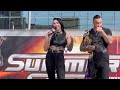 Damian Priest & Rhea Ripley FULL MEDIA SCRUM - WWE Summerslam Press Conference 8/2/2024