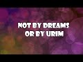 Not BY Dreams Or by Urim (1 Samuel 28:3-8)  Mission Blessings