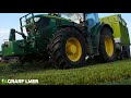 Futterernte mit John Deere Traktoren / Die Agrarfilmer