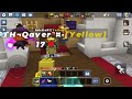 Playing Bedwars but with 0 View (Blockman Go)