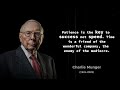 50 Timeless Charlie Munger Quotes for Life & Success | Slow Motion Success