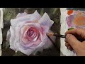 Rose  Oil painting for beginners