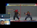 Street Fighter 5: Akuma Vol.1 Trials with Fight Stick !!