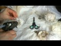 Shabby chic flower - Folded doilies tutorial