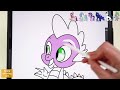 How To Draw My Little Pony2 - easy drawing, coloring