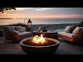 Fire Pit with Sunset Escape | Relaxing Music | Releasing Anxiety and Stress