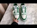 Louis Vuitton  LV Trainer Sneaker Green 1ABLY3 Review