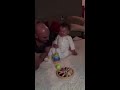 Baby can't stop laughing playing with his toy