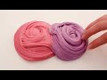 Pink vs Purple - Mixing Makeup Eyeshadow Into Slime ASMR