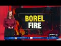 Timeline of the Borel Fire