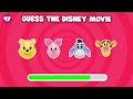 Guess the DISNEY Movie by Emoji 🎬🍿 Inside Out 2, Disney Emoji Quiz