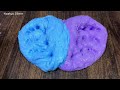 PURPLE vs BLUE I Mixing random into Glossy Slime I Satisfying Slime #733