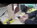 DIY Sanding Machine Belt and Disc sander Homemade - Building Video  [4K]