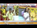 గురుపౌర్ణమి వేడుకల్లో చంద్రబాబు | CM Chandrababu Offer Prayers in Mangalagiri | Guru Pournami Eve